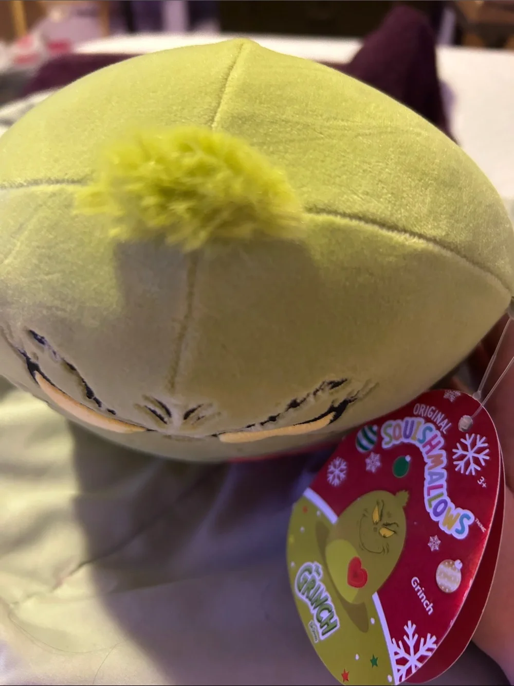 the grinch squishmallow